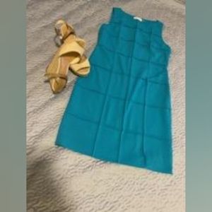 Calvin Klein teal dress